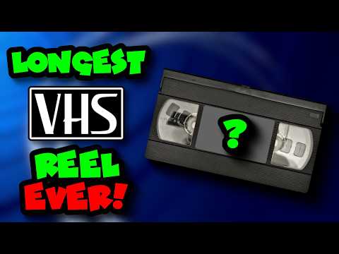 The LONGEST VHS TRAILER REEL! | Retro Reviews