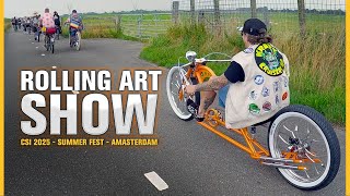 Epische Custom Bike Parade trekt door Amsterdam!