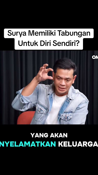 Surya Memiliki Tabungan Untuk Diri Sendiri?YT : Wendi Cagur #surya #suryainsomnia #laporpak #wendi