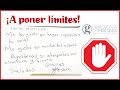 ¡Hay que poner Límites! - Carta de Suscriptora - GRAFOLOGÍA