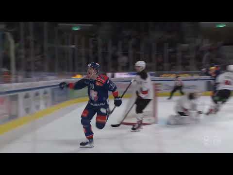 Rūdolfs Balcers Goal vs Lausanne HC 24.02.2024 | National League