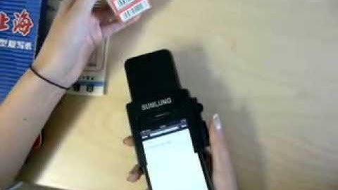 Better way of inventory: Sumlung new released iphone barcode scanner! Plug & Play & Portable!!!