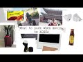 What to pack and How to pack when moving to Korea..