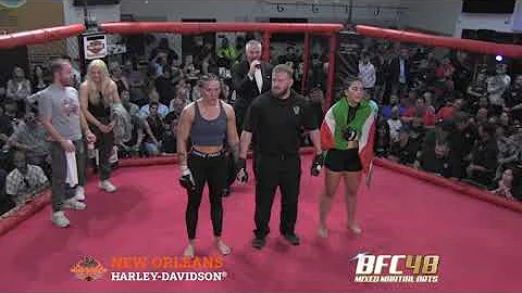 BFC #48 Fight of the Night! Katie Burton vs Astrid...