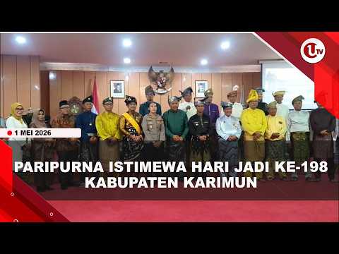 PERINGATI HARI JADI KE-198 KARIMUN, BUPATI ISKANDARSYAH PAPARKAN CAPAIAN PEMBANGUNAN | U-NEWS