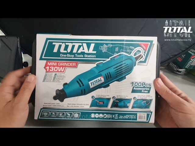 TOTAL Tools Mini Grinder130w - TG501032 