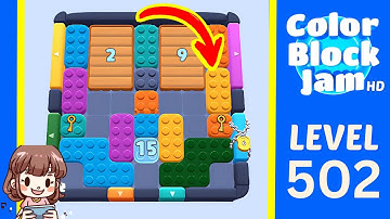 Color Block Jam Level 502 Solution Walkthrough