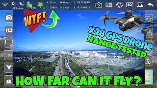 Can this NEW $75 JJRC X28 GPS Drone REALLY Fly to the MAX Claimed Range of 1km?