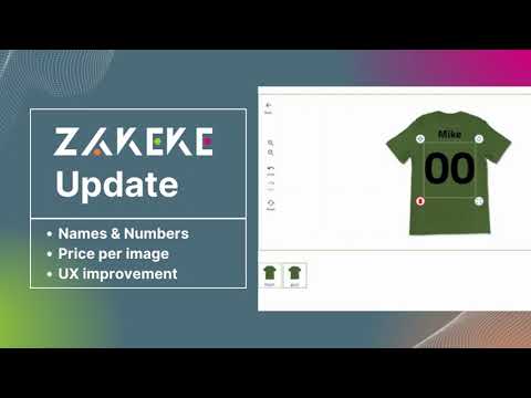 Zakeke Product Updates - October 2022