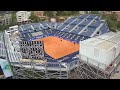 Construcción del Barcelona Open Banc Sabadell