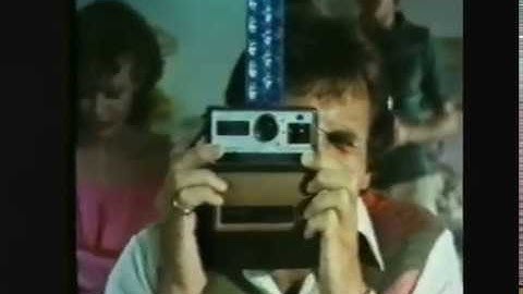 Kodak Instamatic Camera 1970 Vintage British TV Commerical