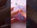 Satisfying Slime Stretching &amp; Popping 💖✨ | Relaxing ASMR Sounds #asmr #rainbo slime #satisfying #cut