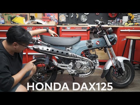 Honda Dax ST125 - Trang trí, sửa đổi, nâng cấp, cải thiện độ ổn định cho DAX125 | F.O.X Gromer