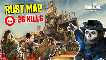 WARZONE MOBILE Session 3.4 Update Gameplay || RUST MAP || Fast Paced Fun || Call of Duty : Warzone