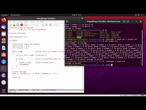 Save yourself and your users some typing with I/O redirection