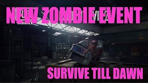 PUBG MOBILE-SURVIVE TILL DAWN NEW ZOMBIE MODE GAMEPLAY/RESIDENT EVIL 2 EVENT/ NEW WEAPONS