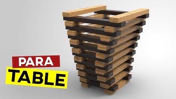 Rhino Grasshopper (Parametric Table)