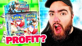 Can You Make PROFIT from a $200 POKEMON Booster Box? *BURNING SHADOWS*