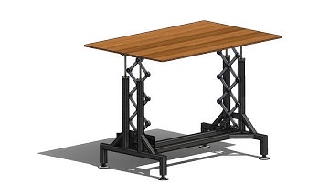 Solidworks tutorial, Adjustable Table design, solidworks motion studies