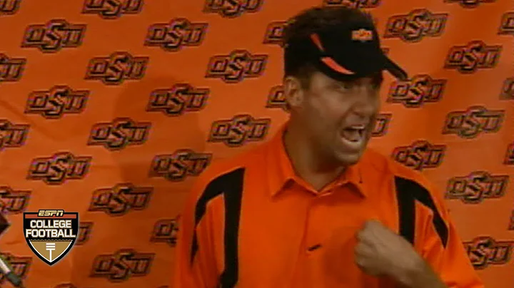 Mike Gundy's 'I'm a man, I'm 40' rant at Oklahoma ...