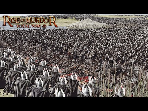 Видео: 22000 Орков VS 200 Гвардия Фонтана ( Гондор ) - Rise Of Mordor