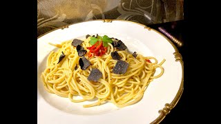 Spaghetti Aglio Olio e Peperoncino Vegan