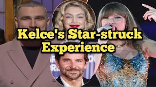 Travis Kelce gushes over ‘amazing’ Bradley Cooper, Gigi Hadid after dancing at Taylor Swift’s show