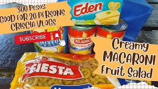 Easy and Affordable Macaroni Fruit Salad Recipe ☺️✨