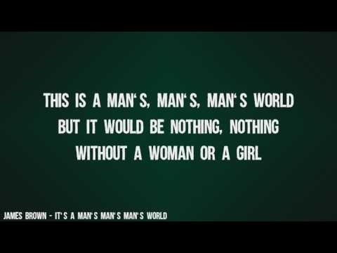 James Brown - It's A Man's Man's Man's World (Lyrics Video)