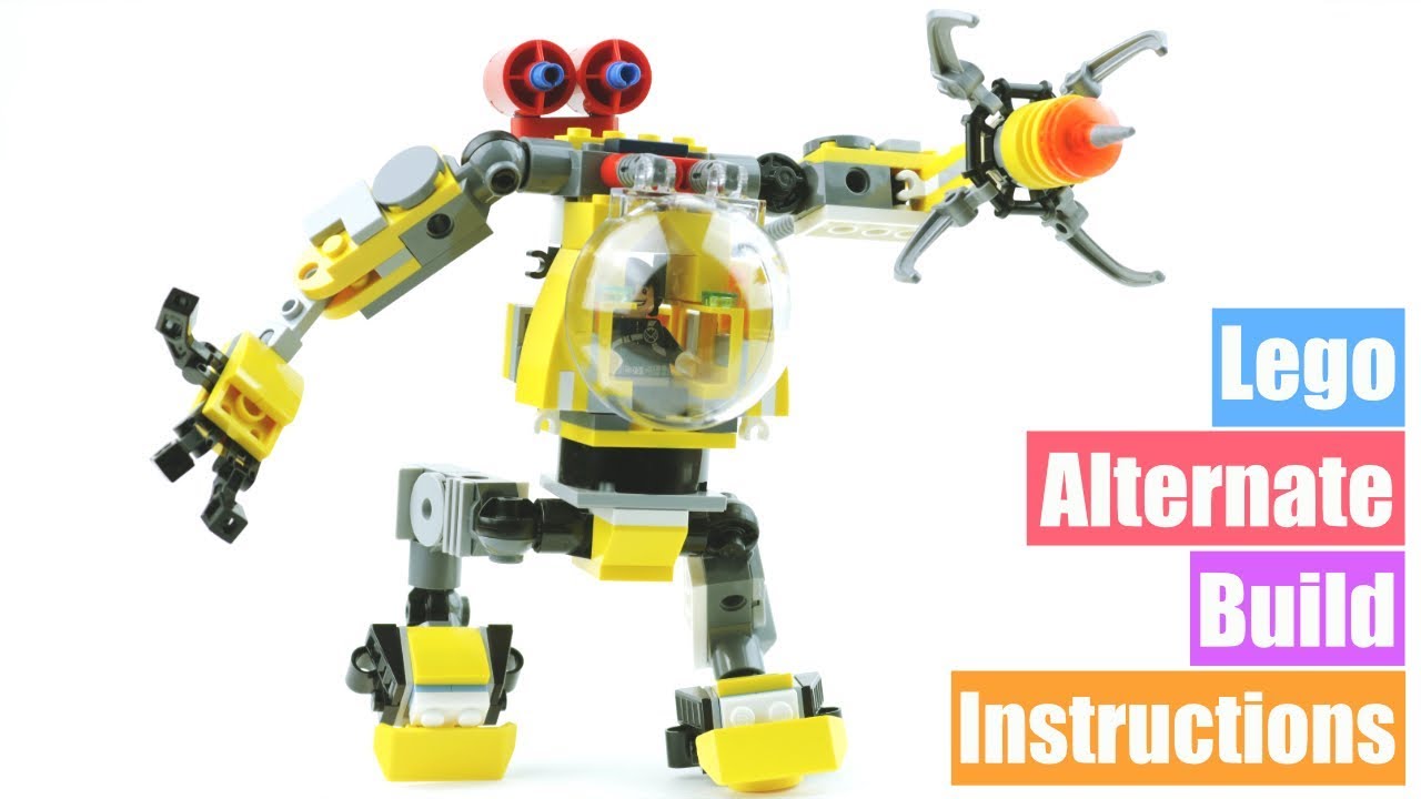 lego creator underwater robot 31090