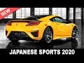 Top 10 New Japanese Sports Cars on Sale in 2020 (Exterior and Interior Design Review)