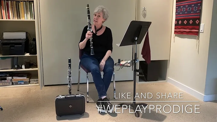Paula Corley and the Prodige student clarinet
