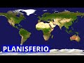 ¿Qué es un PLANISFERIO y qué tipos hay? Componentes y características🗺️