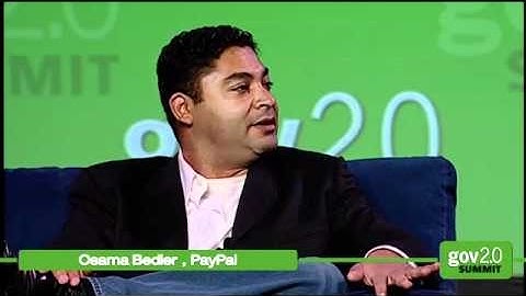 Gov 2.0 Summit 2010:  Osama Bedier, "PayPal: What We Do with Private..."