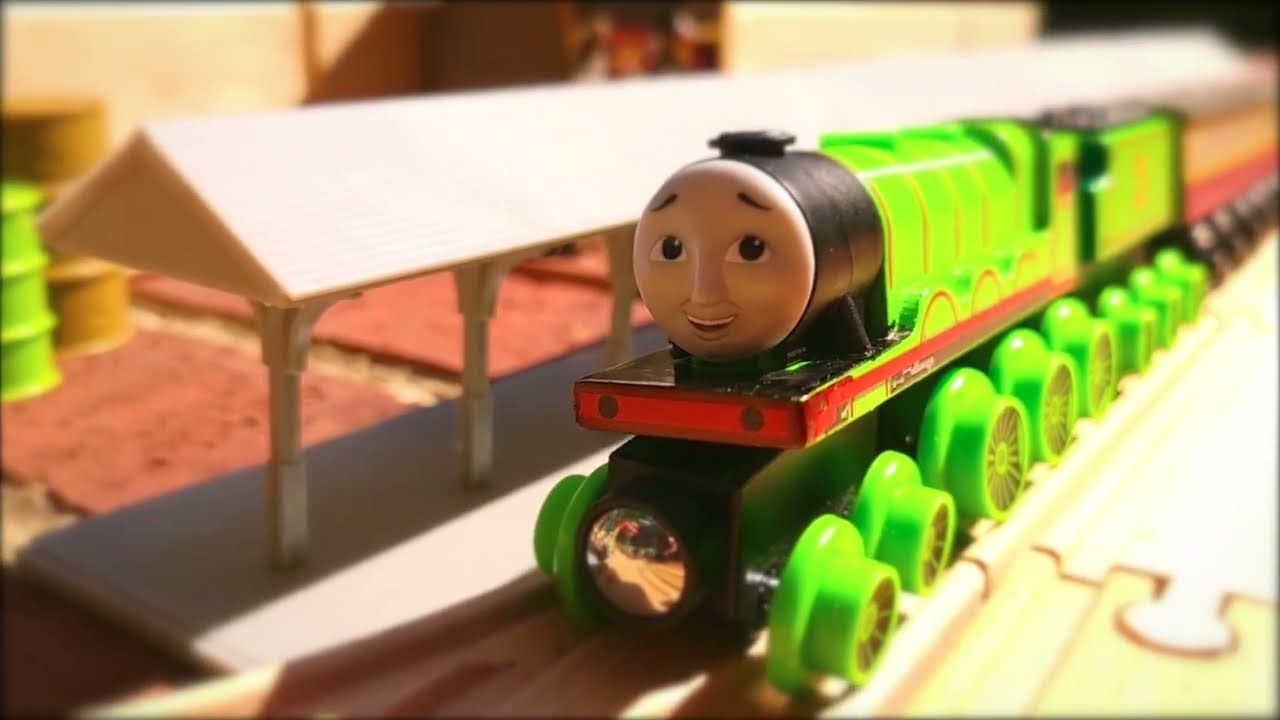 Henry and the Ghost Train - A Thomas Wooden Railway Remake