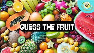 🍓 Guess the Fruit Quiz for Kids | Fun Brain Game with Pictures & Clues | Learn Fruit Names