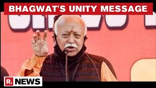 RSS Chief Mohan Bhagwat Says 'All Indians Share Same DNA''; Backs Hindu-Muslim Unity | Republic TV