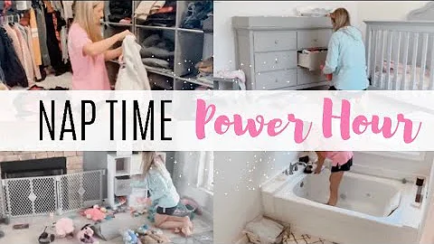 POWER HOUR // CLEAN WITH ME 2019 // EXTREME CLEANING MOTIVATION