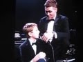 Kid On Stage With Michael Buble at Nashville, TN