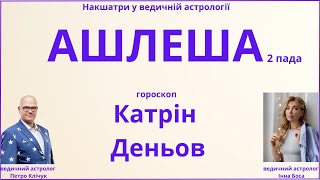 Накшатра Ашлеша 2 пада.  Гороскоп Катрін Деньов французька акторка, продюсерка, співачка та модель