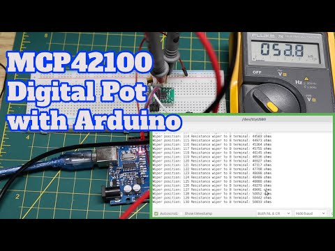 Video: Cara Menyambungkan Potensiometer Digital Ke Arduino