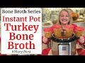 Instant Pot Turkey Bone Broth that Gels Every Time