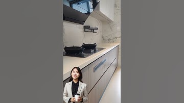 Chiêm ngưỡng thiết kế nhà bếp chung cư đẹp ấn tượng #shorts