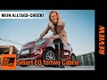 Smart eq fortwo cabrio 2022 mein alltagscheck fahrbericht  review  laden  reichweite  test