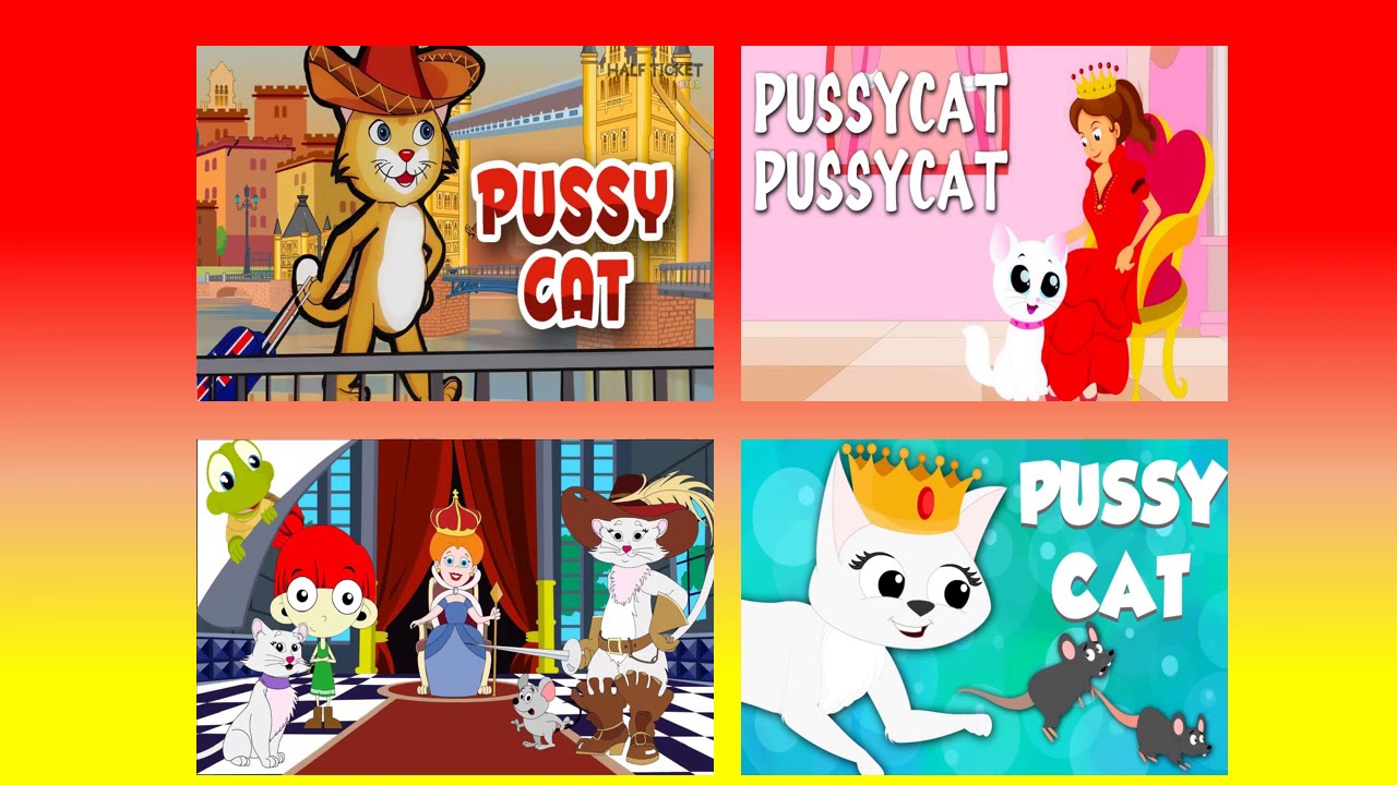 Nursery Rhyme Pussy Cat Ukg C Youtube