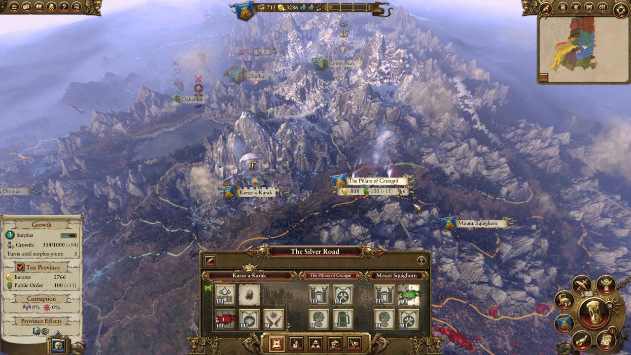 total war warhammer 2 campaign map