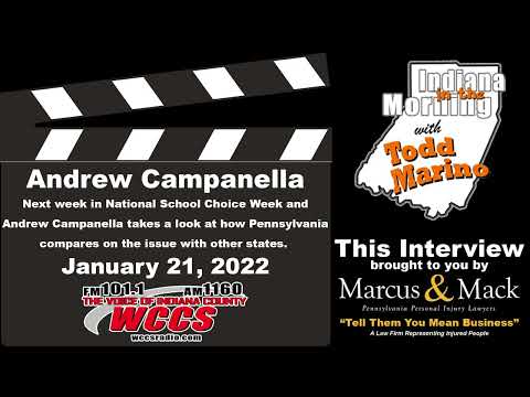 Indiana in the Morning Interview: Andrew Campanella (1-21-22)