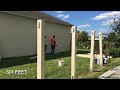 How to install a Fence