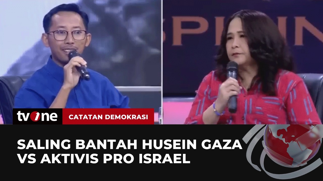 Husein Gaza Sebut Israel Sebagai Benteng Terakhir Bagi Negara Barat | Catatan Demokrasi tvOne
