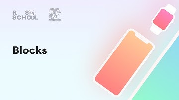 iOS RSSchool 2020. Blocks